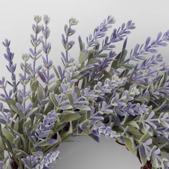 Threshold NWT 12" Mini Faux Lavender Wreath - Picture 3 of 4